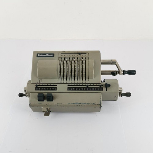 Original Odhner calculator used, functional