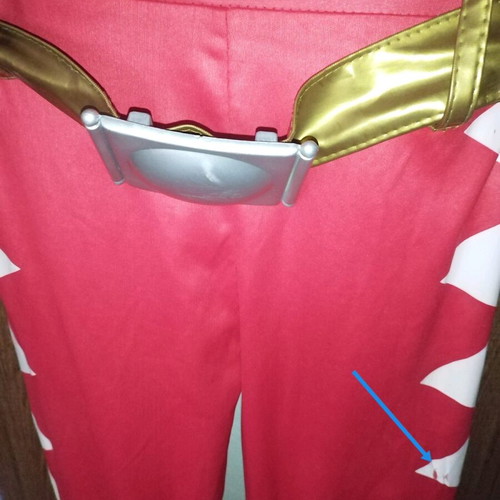Power Ranger Red Costume like new for carnival