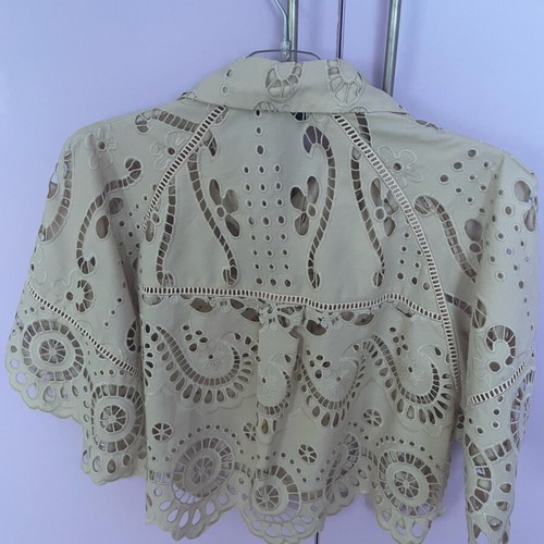 Broderie set Zini beige, like new, size S