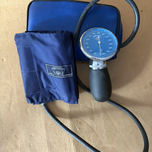 Blood pressure monitor used, special model