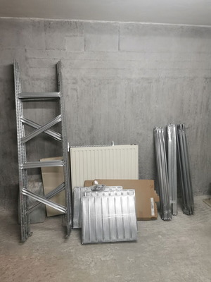 Dexion ράφια σαν καινούργιο ολοκληρωμένο σύστημα 3,60m x 1,97m x 0,5m