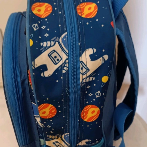 Preschool backpack with space theme like new