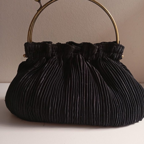 Mick Gwen evening handbag used, black