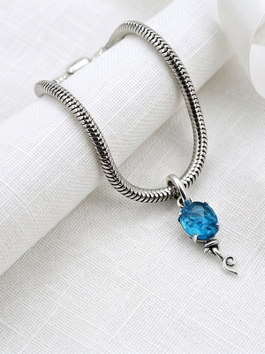 Pandora Blue Murano Balloon Charm S925 ALE new, Fly High UNICEF