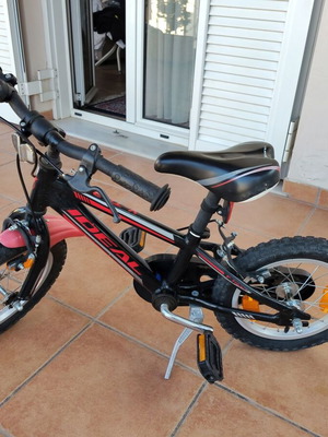 Ποδήλατο Ideal 14" σαν καινούργιο, μαύρο, V-Brakes