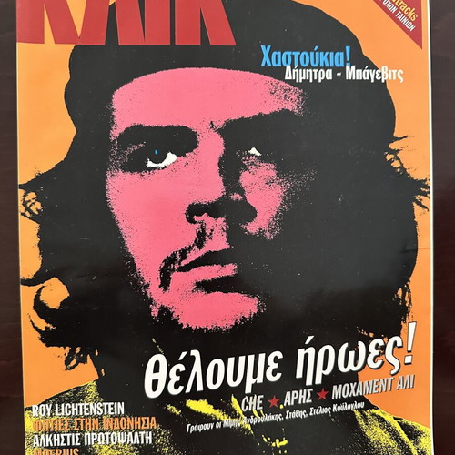 KLIK Magazine Issue 127 November 1997, pop-art cover with Che Guevara
