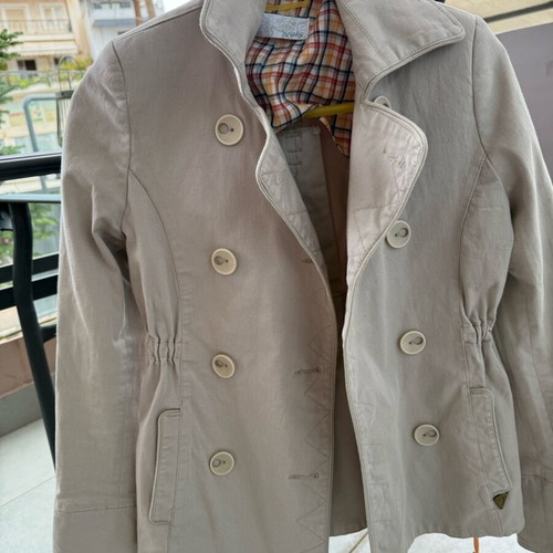 Ysatis women's coat like new, beige
