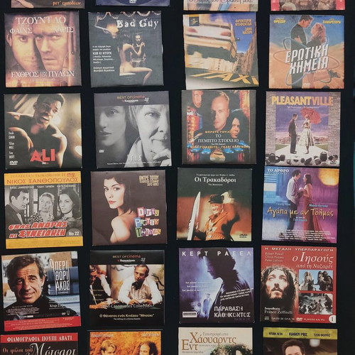 DVD movies like new with subtitles, collection of 350+