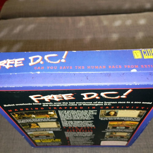 Free DC PC game used, 3.5" floppy disks, adventure