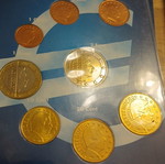 Σετ ευρώ κερμάτων σαν καινούργιο, Luxemburg 2002, Portugal 2002, Latvia 2014, Spain 2008
