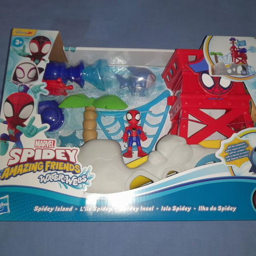 Spidey Island Playset καινούργιο Marvel Spidey and His Amazing Friends Water Webs