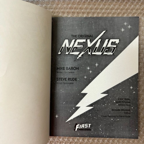 The Original Nexus Graphic Novel like new, first edition 1989