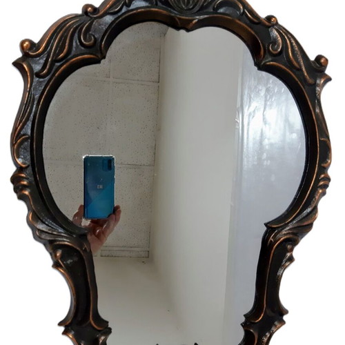 Baroque Russian wall mirror vintage like new 56×45 cm