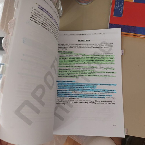 Nea Elliniki Glossa Textbook used for Lyceum Grades B and C