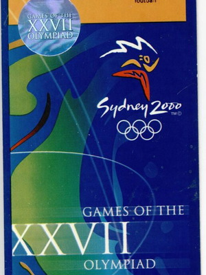 Olympic Games Sydney 2000 ticket used