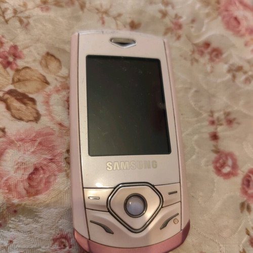 Samsung GT-S3550 pink used phone without battery