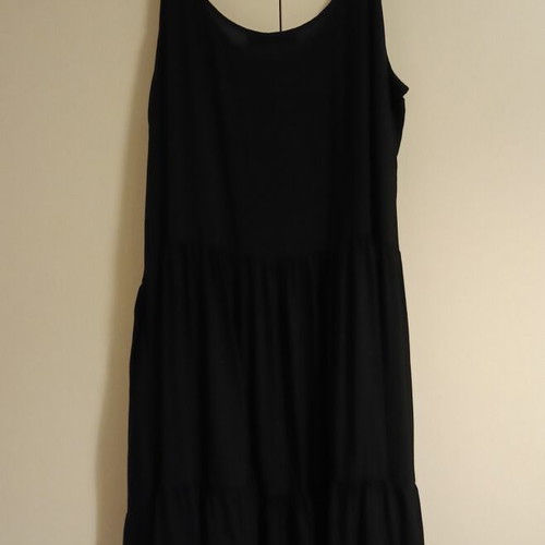 Marks & Spencer women's summer mini dress black size 16 like new