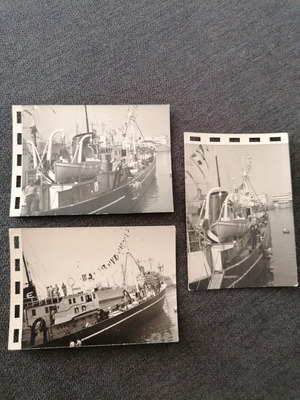 Ship "Evridiki" used, 3 photos from Genoa 1960
