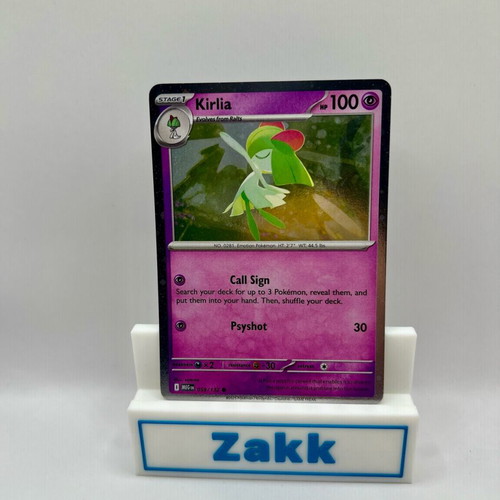 Kirlia (Cosmos Holo) MEG Promo 059/132 Pokémon TCG like new