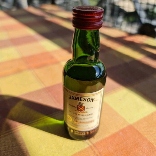 Jameson whiskey collectible miniature 50 ml like new