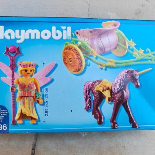 Playmobil 9136 Fairy Carriage with Magic Unicorn new