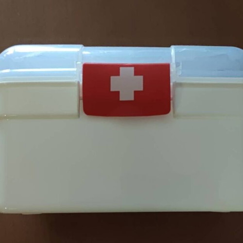 First Aid Kit new with handle and secure closure
