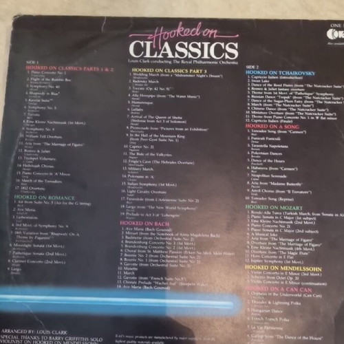 Hooked on Classics vinyl used