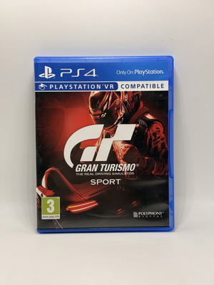 Gran Turismo Sport PS4 used, action adventure game