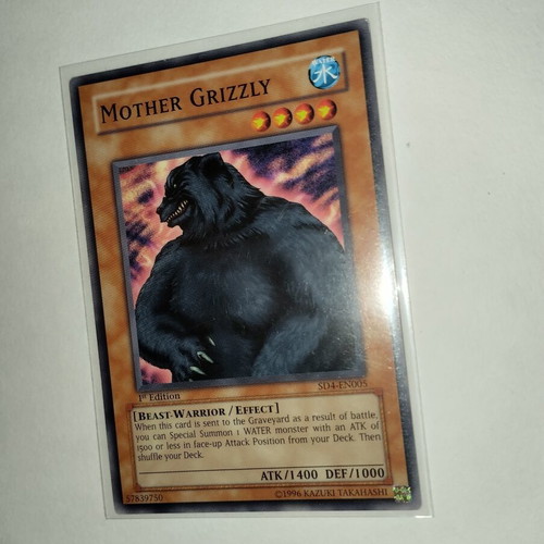 Mother Grizzly Yu-Gi-Oh! card, common rarity