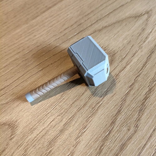 Mjölnir magnet new 3d printed, 5 cm length