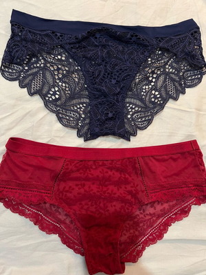 Εσώρουχα Small κόκκινο και μπλε, καινούργια, σετ 2 τεμαχίων