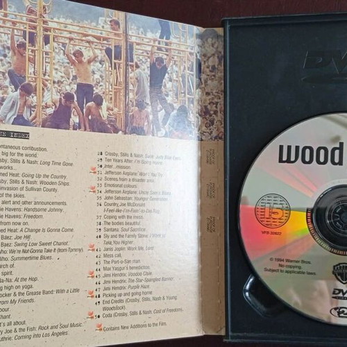 Woodstock 3 Days Of Peace & Music The Director's Cut DVD like new