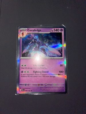 Ceruledge #098 Holo Pokémon TCG Paldea Evolved като нова