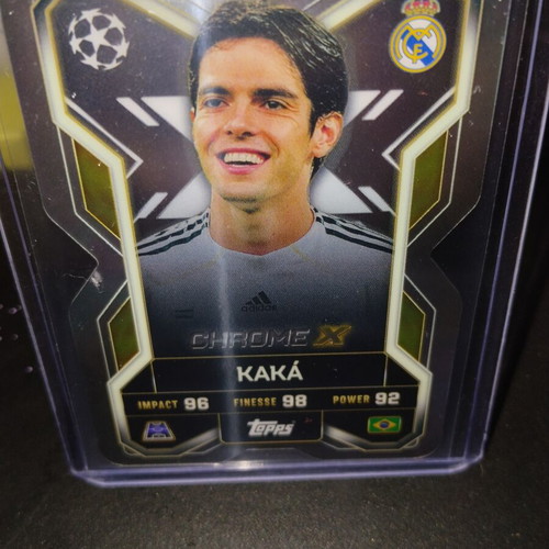Kaká Chrome X Match Attax card new