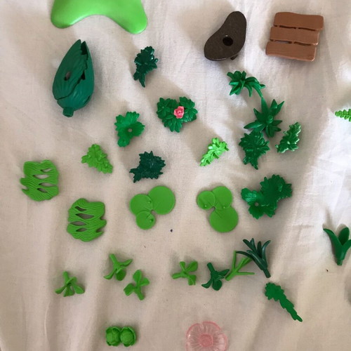 Playmobil plants used, all pieces included