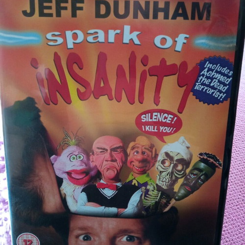 Jeff Dunham Spark of Insanity DVD like new, comedy, subbed