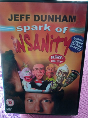 Jeff Dunham Spark of Insanity DVD like new, comedy, subbed