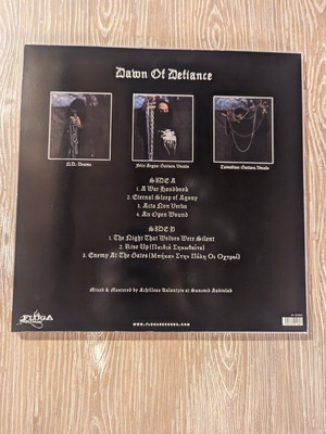 Θλίψις Dawn Of Defiance Red Edition βινύλιο καινούργιο, metal