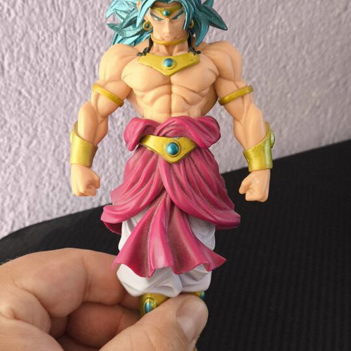 Dragon Ball Figures Gogeta SSJ4 and Broly set like new, 20cm