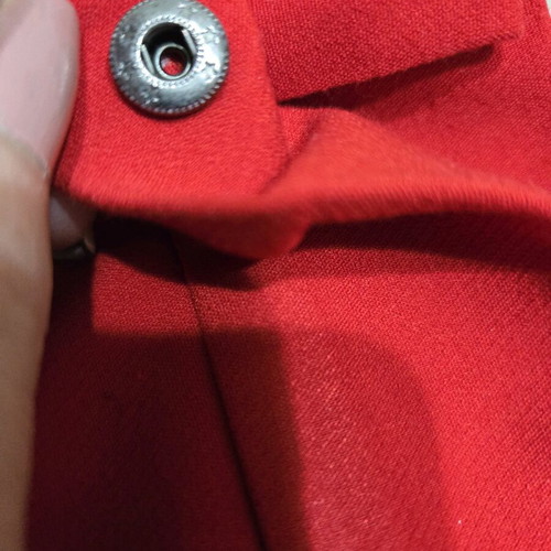 Zara pants red autumn/winter size large like new
