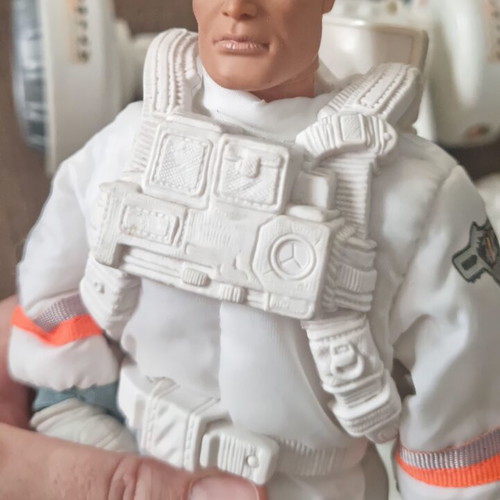 Action Man Moonraker collectible figure used with lunar rover