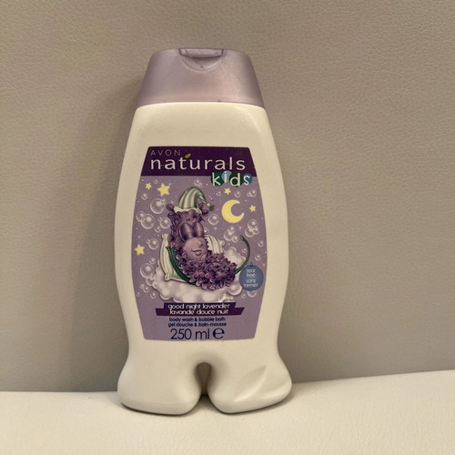 Avon Naturals Kids Good Night Lavender Scented children's bath foam new 250 ml