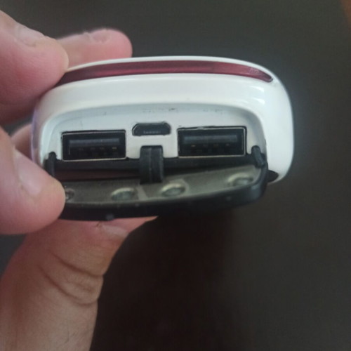 Power Bank Porsche Mission E (Taycan) used, 9000 mAh with LED lights