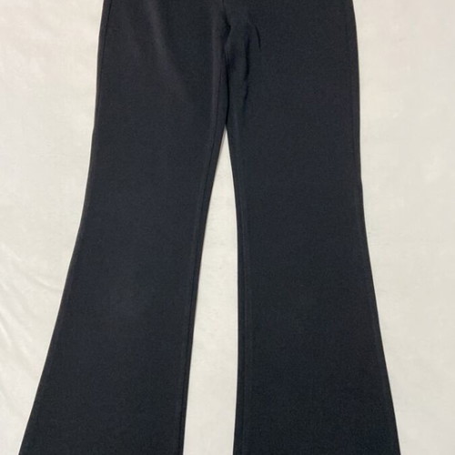 Stradivarius black flare pants XS