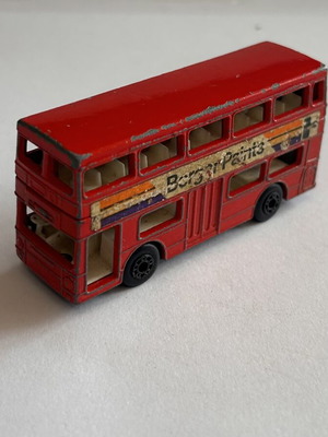 Matchbox 1974 Superfast No 17 The Londoner toy bus