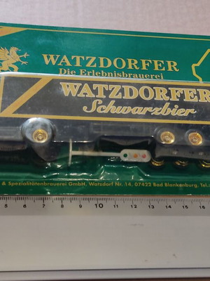 Truck - H0 Scale Beer Advertising Trailer New