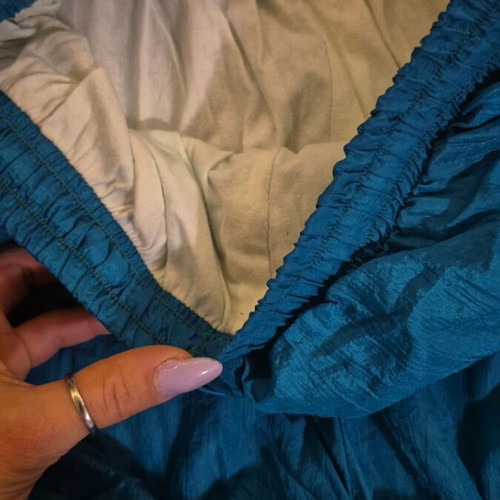 Tracksuit with lining and pockets turquoise like new, size M