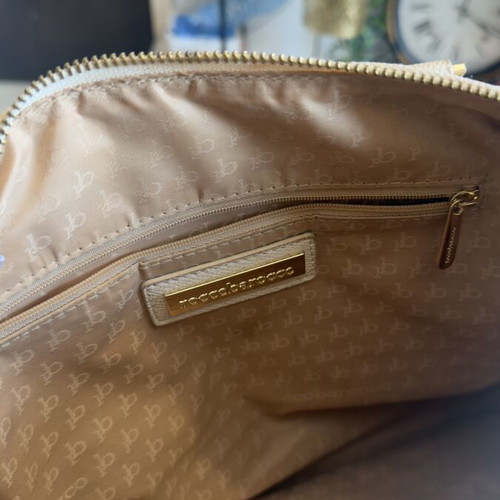 Rocobaroque handheld bag beige like new