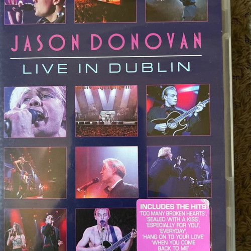 Jason Donovan Live In Dublin DVD used, excellent condition