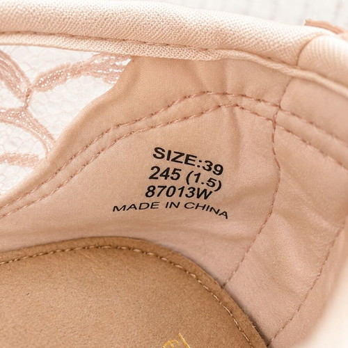 Joy & Mario sneakers size 39 like new, dusty pink lace with satin laces